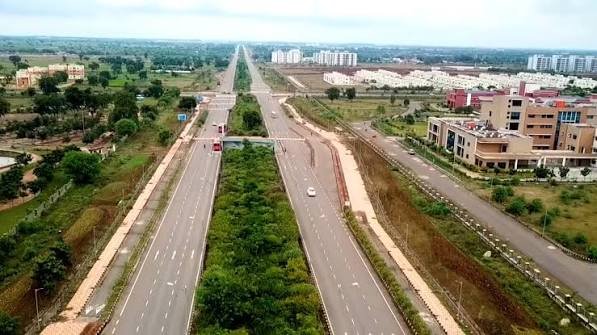 Raipur–Naya Raipur Expressway, Chhattisgarh